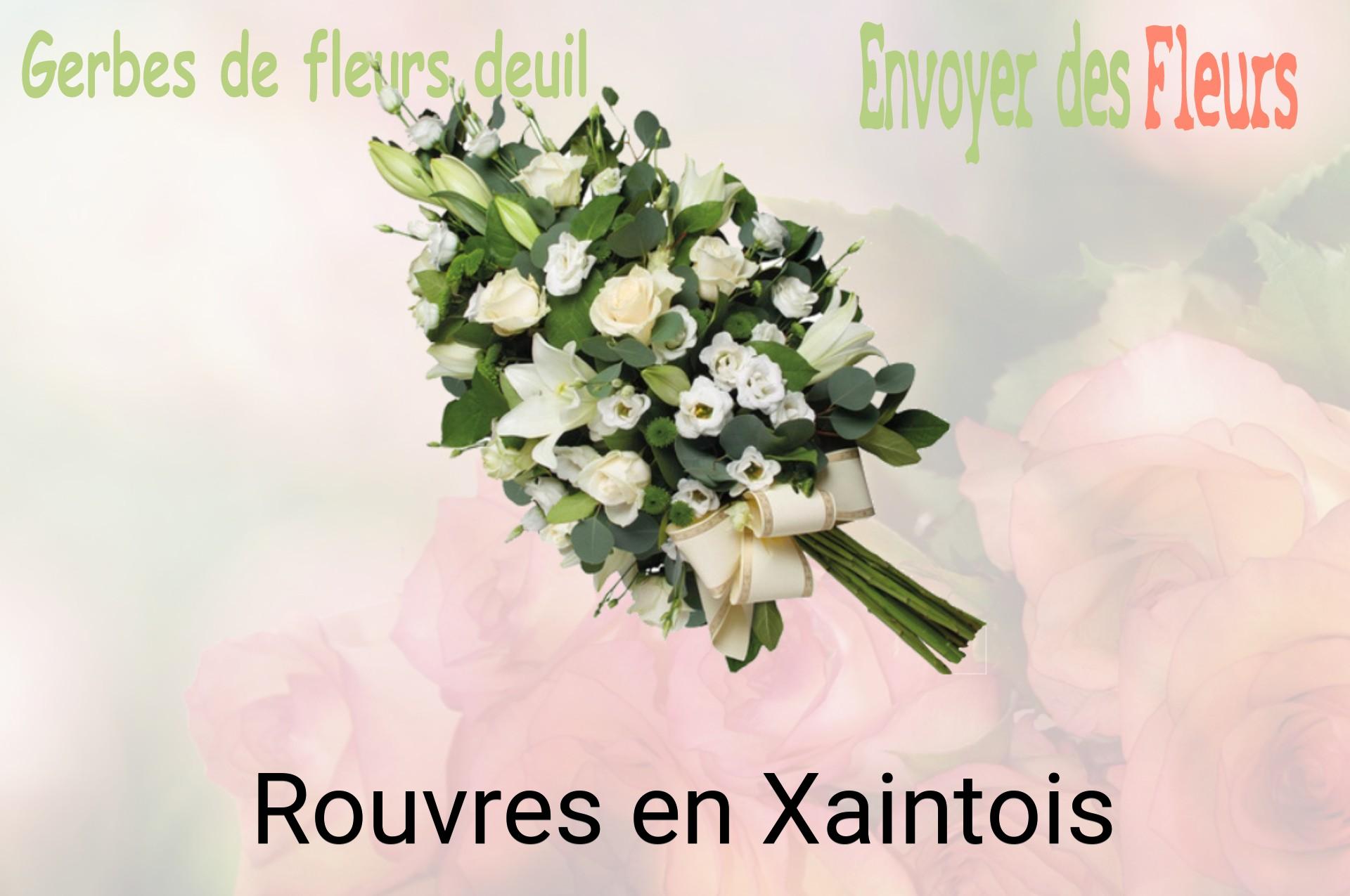 Gerbe de fleurs de deuil livrée à Rouvres-en-Xaintois